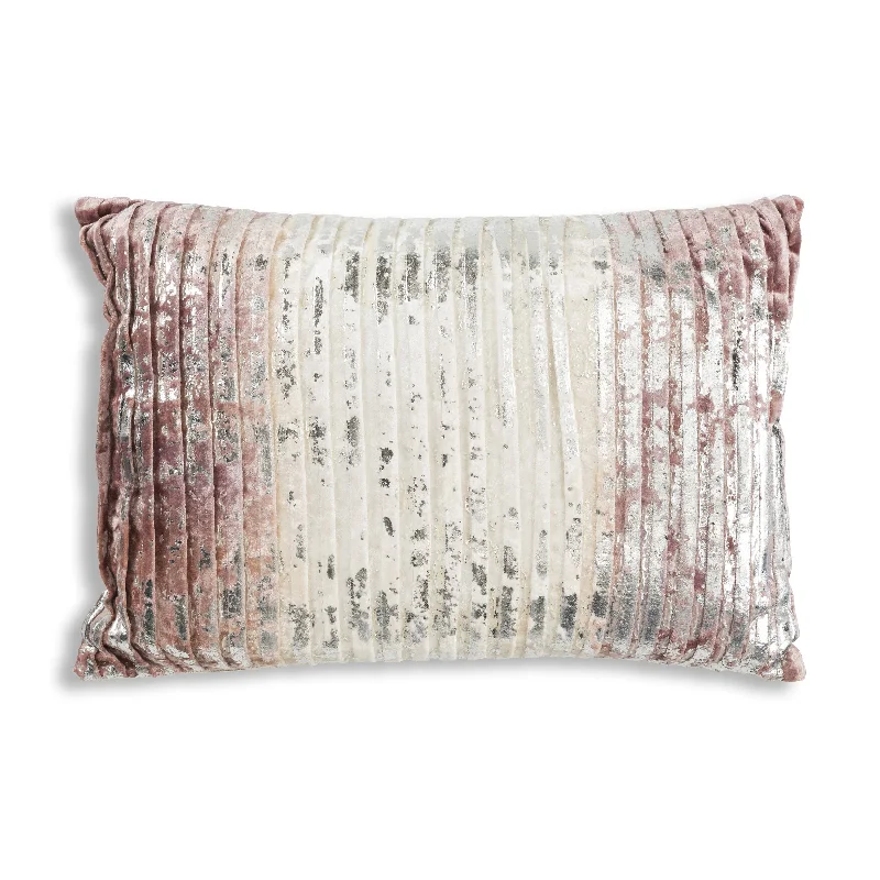Get More, Spend Less Today Milo Pink Pleated Ombre Pillow