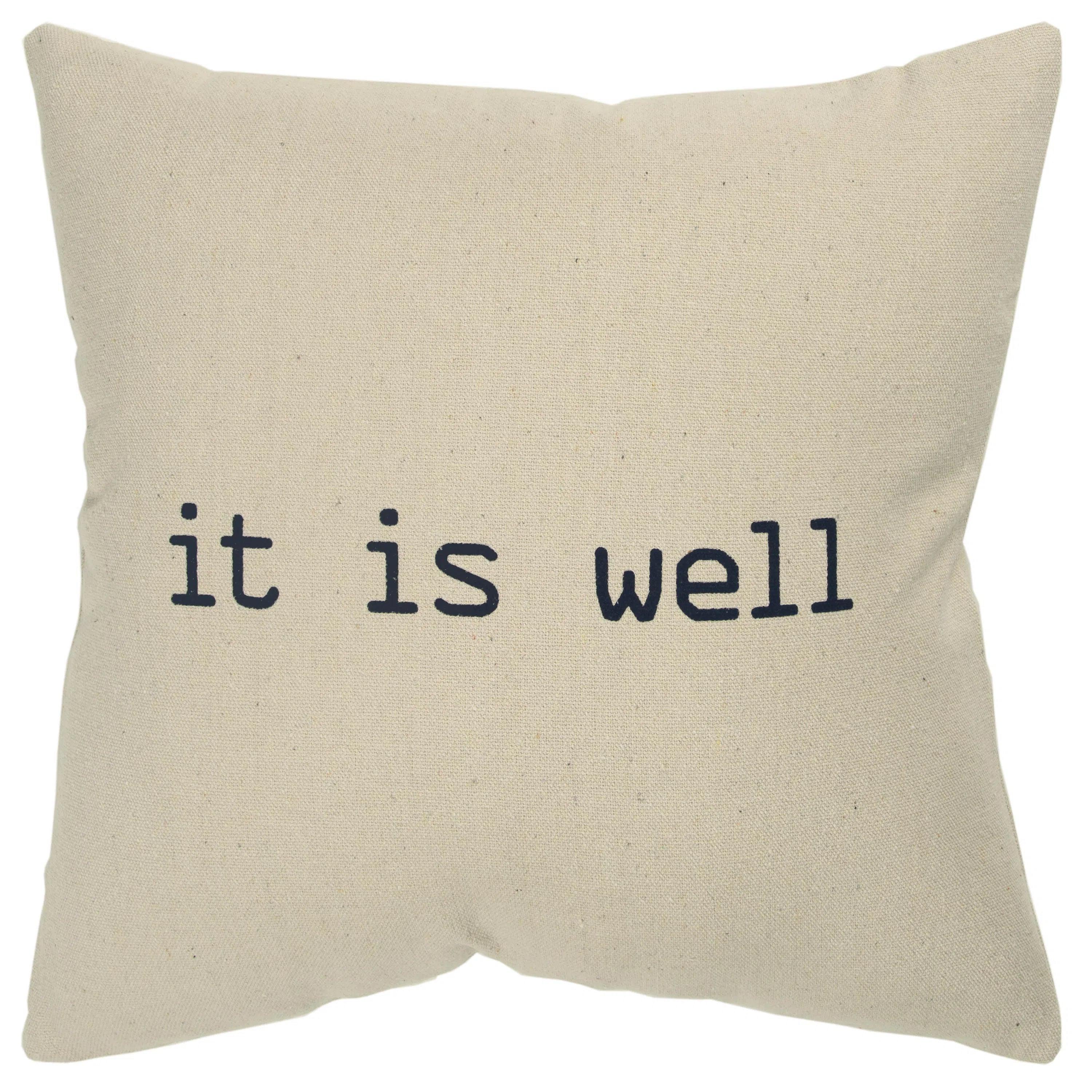 Weekend Offers That Dazzle Natural Faith Throw Pillow Cover With Insert