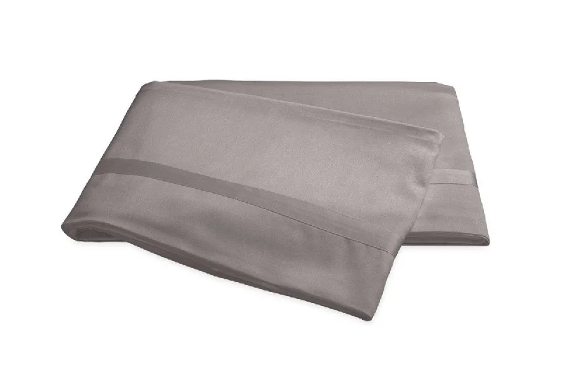 Final Clearance Matouk Nocturne Sateen Bedding in Platinum