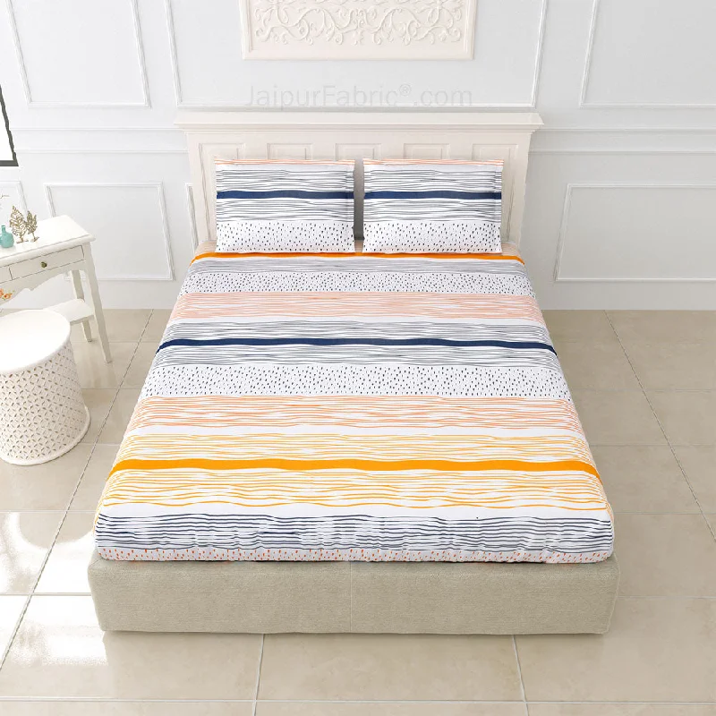 Weekend Deals That Impress On the Beach King Size BedSheet