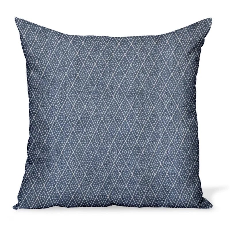 Incredible Savings For A Limited Period Peter Dunham Textiles Atlas in Indigo Pillow