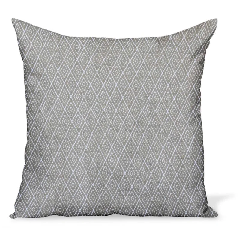 Don't Wait Peter Dunham Textiles Atlas in Stone Pillow