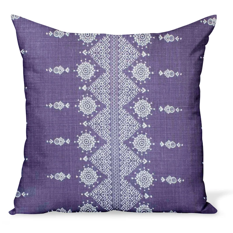 Stock Up and Save Peter Dunham Textiles Carmania in Royal Purple Pillow