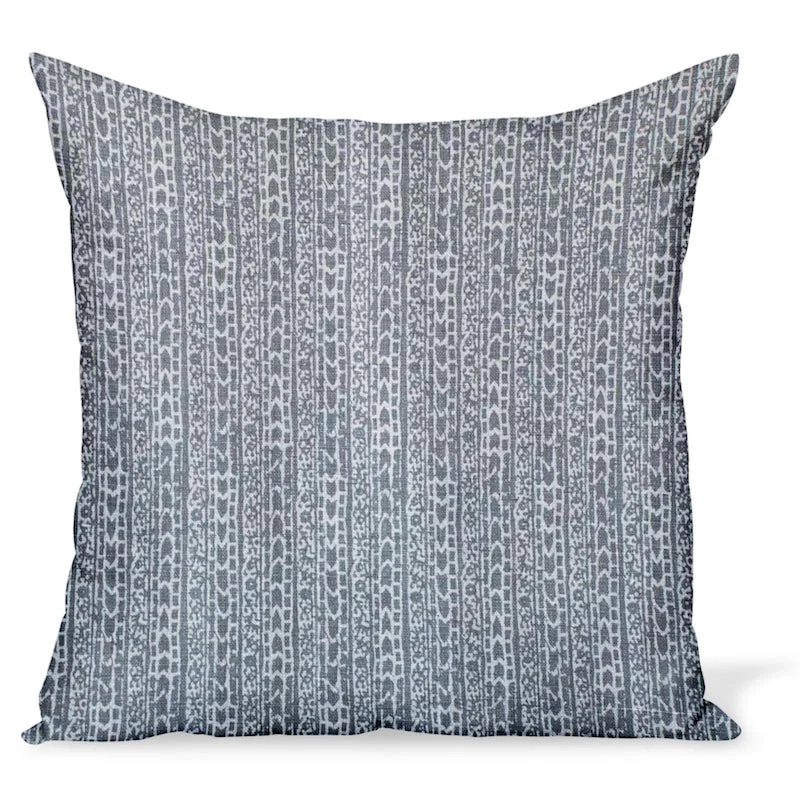 Don’t Miss Out Peter Dunham Textiles Char in Ash Pillow