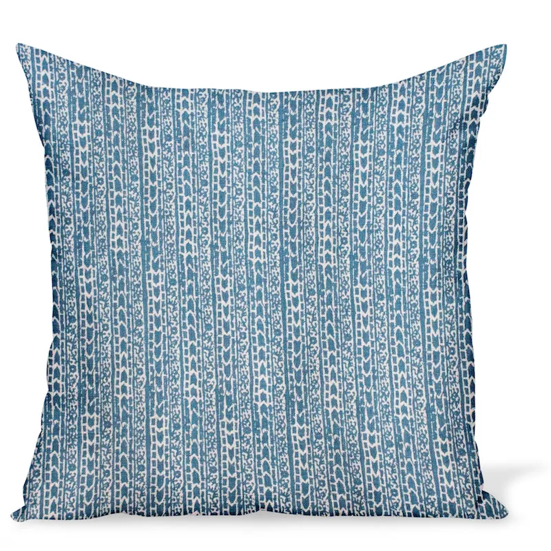 Online Exclusive Peter Dunham Textiles Char in Indigo Pillow
