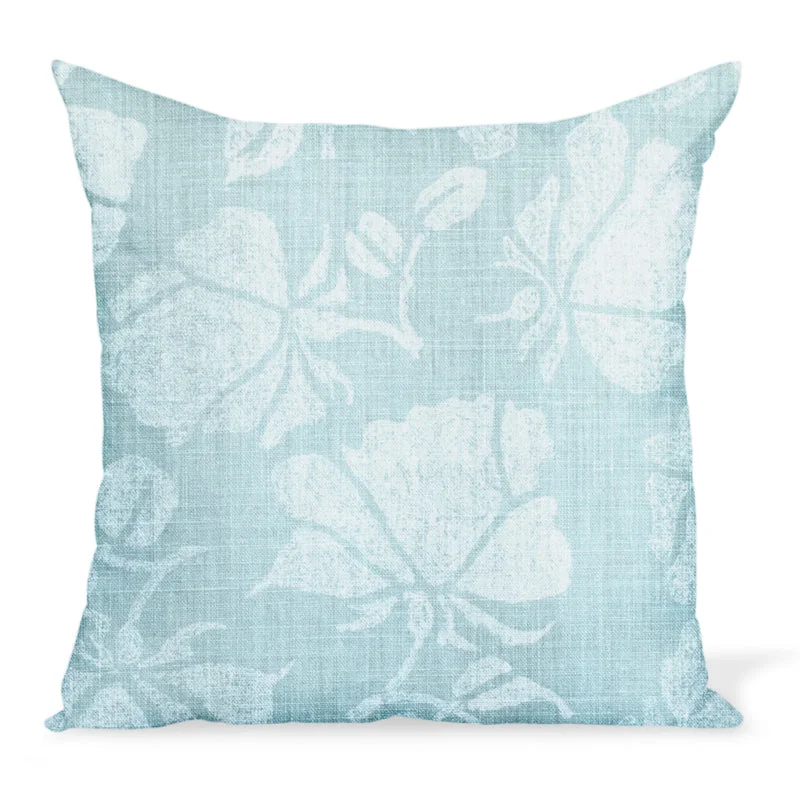Weekend Deal Peter Dunham Textiles Emilia in Ocean/Natural Pillow