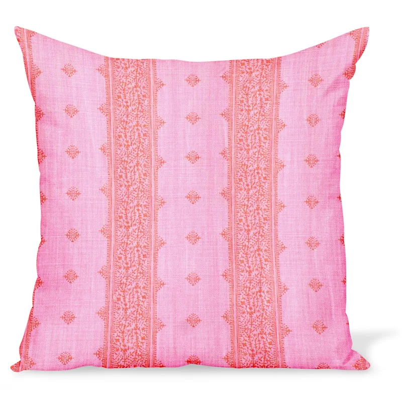 Huge Price Cuts On Your Must-Haves Peter Dunham Textiles Fez Stripe in Pink/Orange Pillow Huge Price Cuts On Your Must-Haves Peter Dunham Textiles Fez Stripe in Pink/Orange Pillow