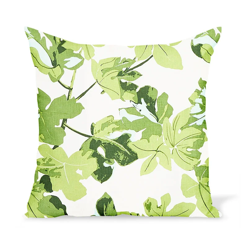 Amazing Prices On The Styles You Love Peter Dunham Textiles Fig Leaf in Faded on Hemp Pillow
