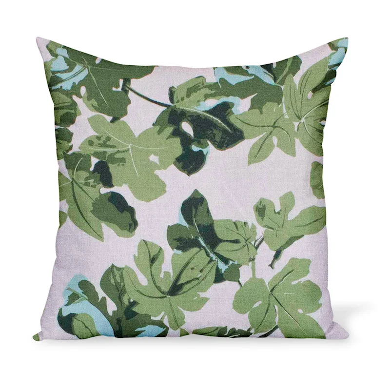 Shop Smarter With These Special Offers Peter Dunham Textiles Fig Leaf in Original on Natural Pillow
