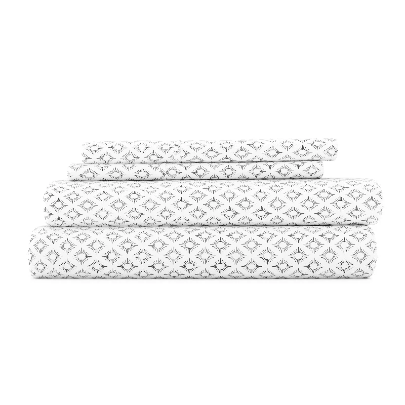 Fantastic Offers Polaris Pattern 4-Piece Sheet Set