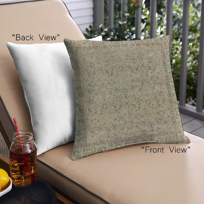 Take Action Mid-Century Modern Urban Indoor Outdoor Square Brown Throw Pillow, 18 inch by 18 inch, pwurb1023 Take Action Mid-Century Modern Urban Indoor Outdoor Square Brown Throw Pillow, 18 inch by 18 inch, pwurb1023