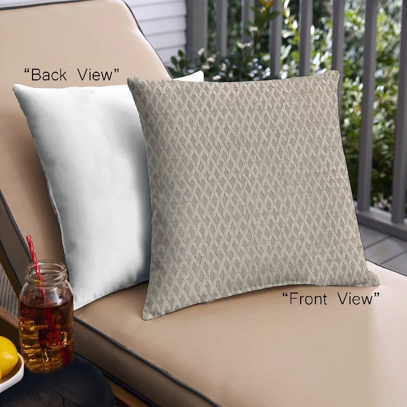Deal of the Day Mid-Century Modern Urban Indoor Outdoor Square Brown Throw Pillow, 18 inch by 18 inch, pwurb112 Deal of the Day Mid-Century Modern Urban Indoor Outdoor Square Brown Throw Pillow, 18 inch by 18 inch, pwurb112