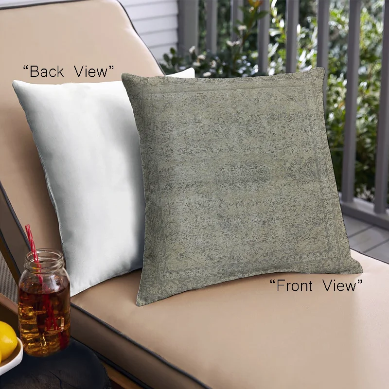 Overstock Clearance Mid-Century Modern Urban Indoor Outdoor Square Brown Throw Pillow, 18 inch by 18 inch, pwurb1206 Overstock Clearance Mid-Century Modern Urban Indoor Outdoor Square Brown Throw Pillow, 18 inch by 18 inch, pwurb1206