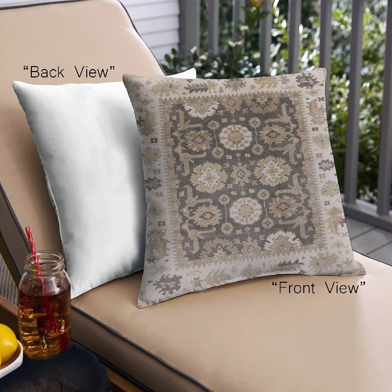 Savings Soar This Weekend Mid-Century Modern Urban Indoor Outdoor Square Brown Throw Pillow, 18 inch by 18 inch, pwurb1411 Savings Soar This Weekend Mid-Century Modern Urban Indoor Outdoor Square Brown Throw Pillow, 18 inch by 18 inch, pwurb1411