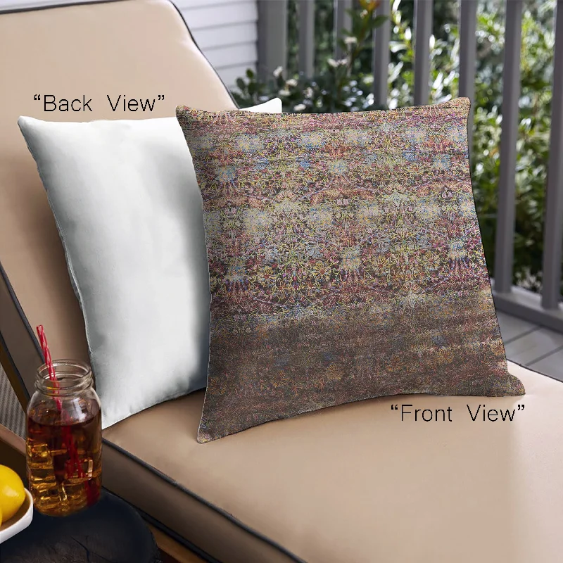 Weekend Savings Bonanza Mid-Century Modern Urban Indoor Outdoor Square Brown Throw Pillow, 18 inch by 18 inch, pwurb1534 Weekend Savings Bonanza Mid-Century Modern Urban Indoor Outdoor Square Brown Throw Pillow, 18 inch by 18 inch, pwurb1534