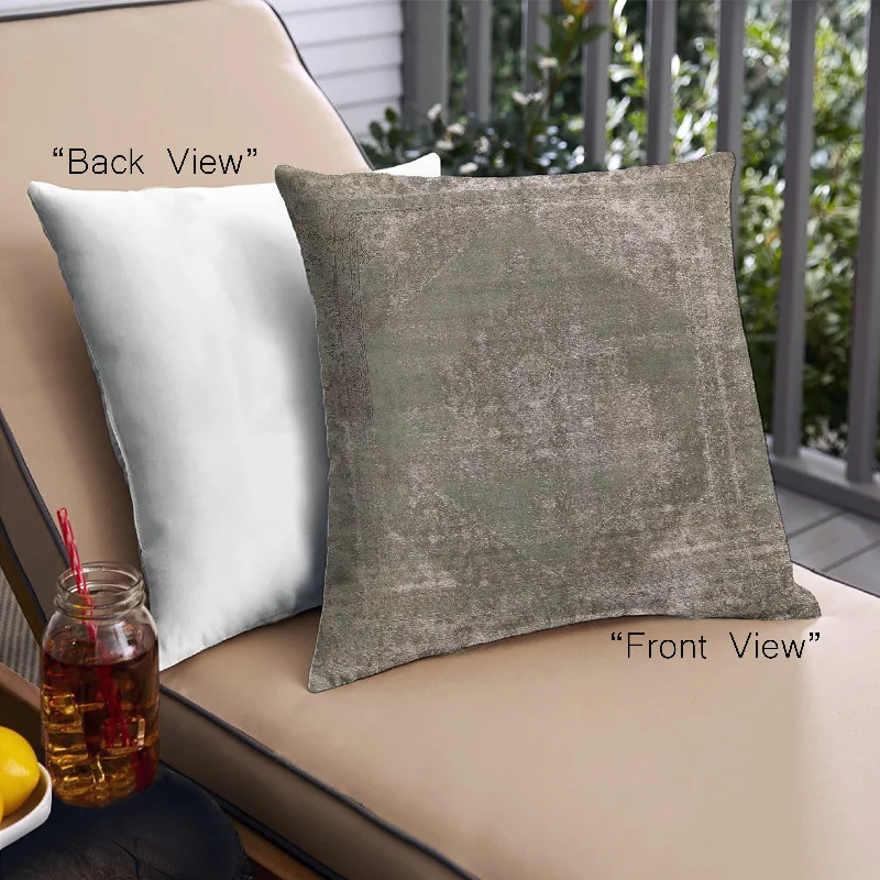 Weekend Savings Galore Mid-Century Modern Urban Indoor Outdoor Square Brown Throw Pillow, 18 inch by 18 inch, pwurb1847 Weekend Savings Galore Mid-Century Modern Urban Indoor Outdoor Square Brown Throw Pillow, 18 inch by 18 inch, pwurb1847