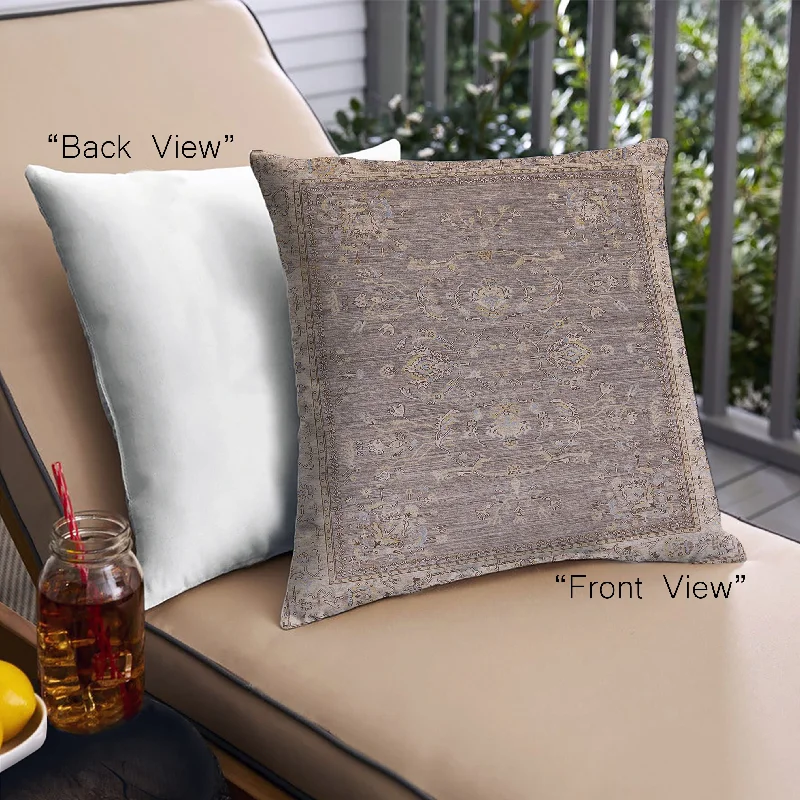 Weekend Savings Spectacle Mid-Century Modern Urban Indoor Outdoor Square Brown Throw Pillow, 18 inch by 18 inch, pwurb2142 Weekend Savings Spectacle Mid-Century Modern Urban Indoor Outdoor Square Brown Throw Pillow, 18 inch by 18 inch, pwurb2142