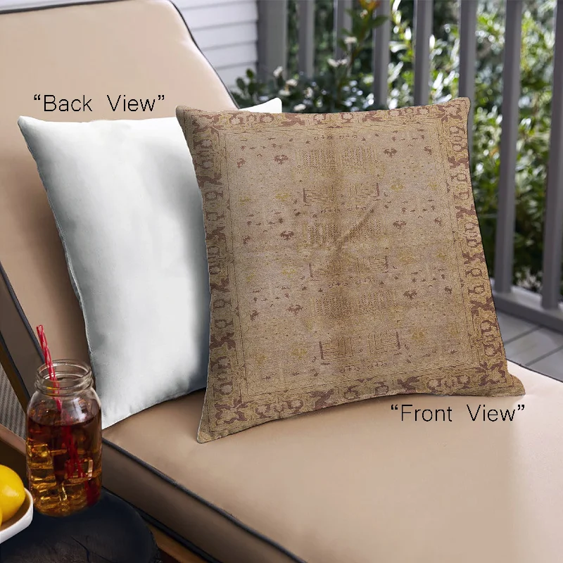 Weekend Extravaganza: Shop Now Mid-Century Modern Urban Indoor Outdoor Square Brown Sand Brown Throw Pillow, 18 inch by 18 inch, pwurb3003 Weekend Extravaganza: Shop Now Mid-Century Modern Urban Indoor Outdoor Square Brown Sand Brown Throw Pillow, 18 inch by 18 inch, pwurb3003