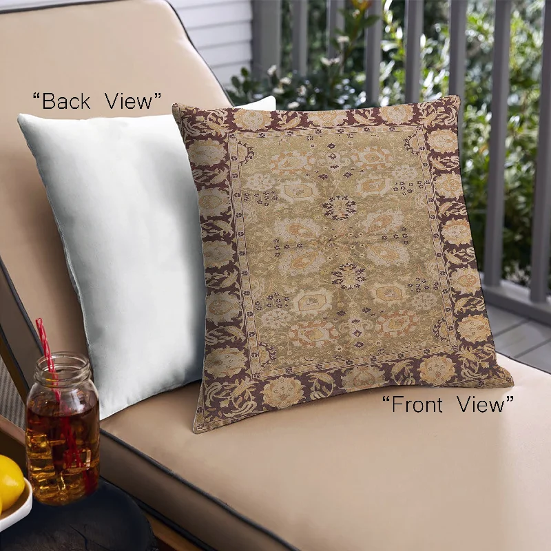 Weekend Sale: Don't Miss Out Mid-Century Modern Urban Indoor Outdoor Square Brown Sand Brown Throw Pillow, 18 inch by 18 inch, pwurb3005 Weekend Sale: Don't Miss Out Mid-Century Modern Urban Indoor Outdoor Square Brown Sand Brown Throw Pillow, 18 inch by 18 inch, pwurb3005