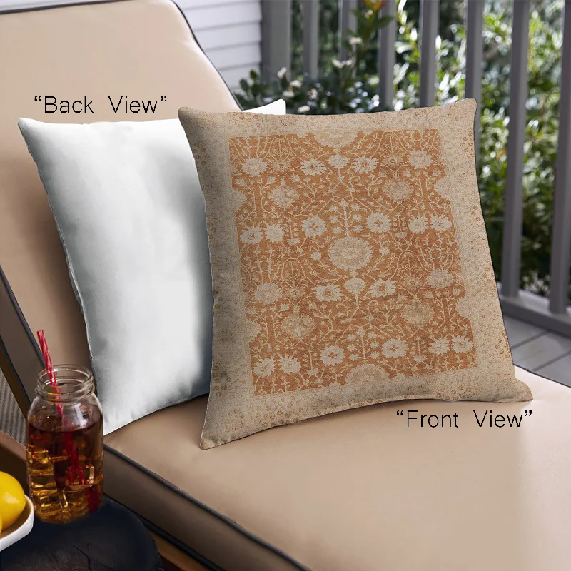 Weekend Savings Bonanza Mid-Century Modern Urban Indoor Outdoor Square Brown Sand Brown Throw Pillow, 18 inch by 18 inch, pwurb3045 Weekend Savings Bonanza Mid-Century Modern Urban Indoor Outdoor Square Brown Sand Brown Throw Pillow, 18 inch by 18 inch, pwurb3045