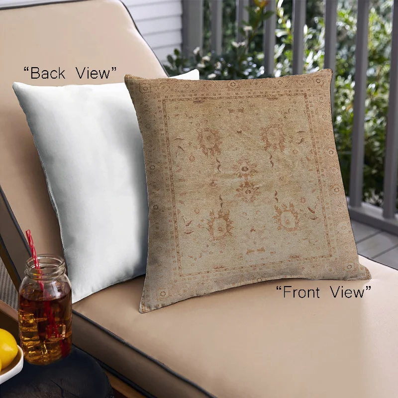Price Reduction Mid-Century Modern Urban Indoor Outdoor Square Brown Sand Brown Throw Pillow, 18 inch by 18 inch, pwurb829 Price Reduction Mid-Century Modern Urban Indoor Outdoor Square Brown Sand Brown Throw Pillow, 18 inch by 18 inch, pwurb829