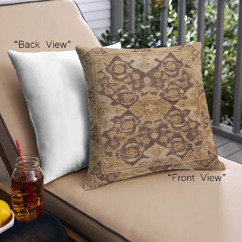 Low Cost Mid-Century Modern Urban Indoor Outdoor Square Brown Sand Brown Throw Pillow, 18 inch by 18 inch, pwurb908 Low Cost Mid-Century Modern Urban Indoor Outdoor Square Brown Sand Brown Throw Pillow, 18 inch by 18 inch, pwurb908