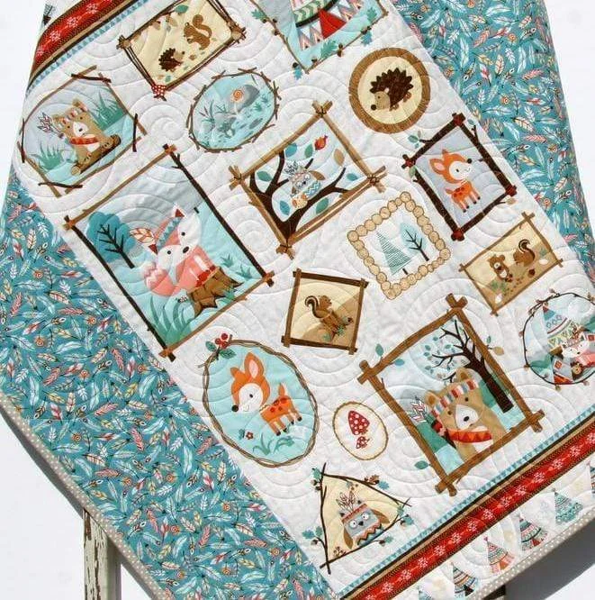 While Supplies Last LAST ONE Quilt, Woodland Baby Quilt, Nursery Decor, Nature Outdoors, Blankets, Forest Animals While Supplies Last LAST ONE Quilt, Woodland Baby Quilt, Nursery Decor, Nature Outdoors, Blankets, Forest Animals