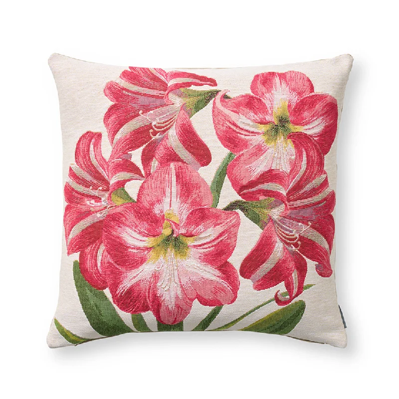 Sale Alert Amaryllis Pillow, Five Flowers