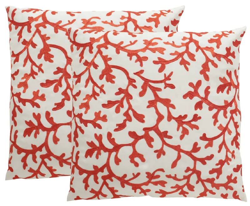 Weekend Deals to Make You Smile Safavieh Coral All Over Pillow