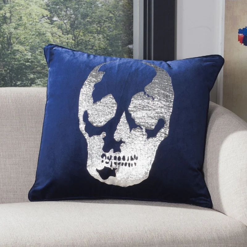 Crazy Deals Safavieh Rayen Skull Pillow