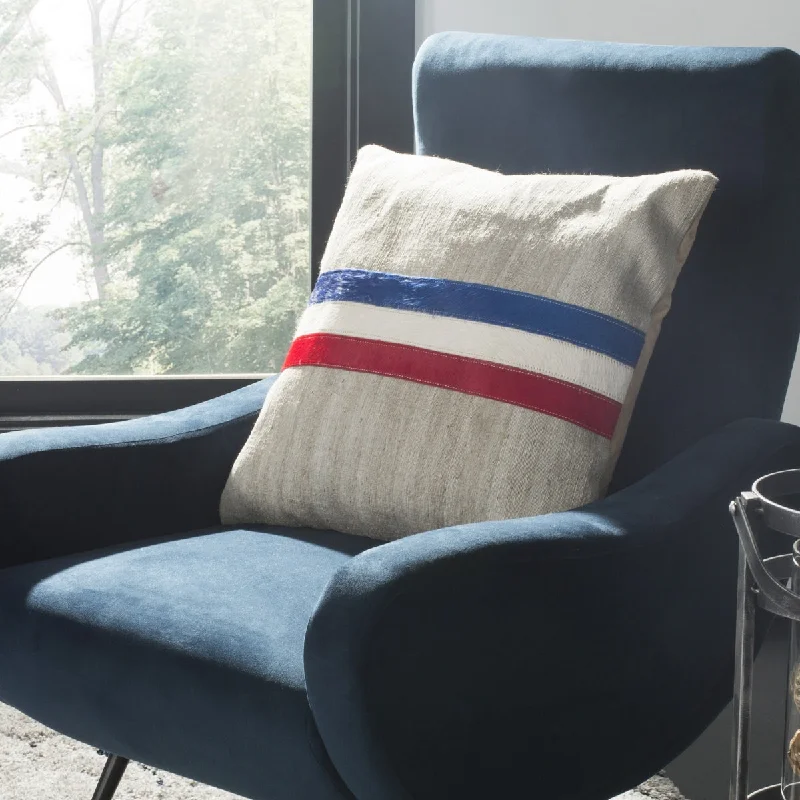 Fantastic Savings Safavieh Torrance Cowhide Pillow