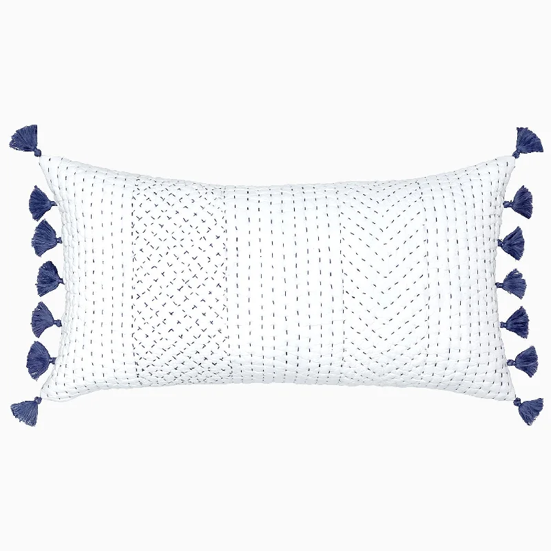 Steal Deal Sahati Indigo Bolster