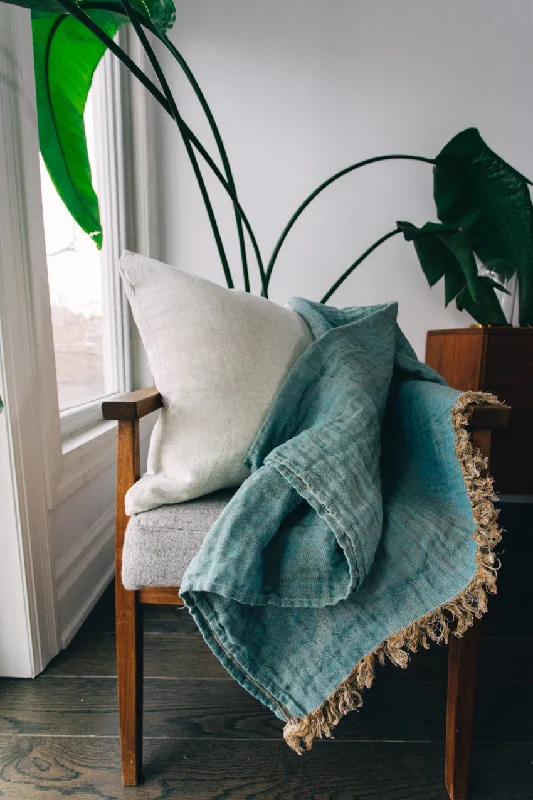 Weekend-Only Price Drops Salina Double-sided Linen Throw - available in 2 colors