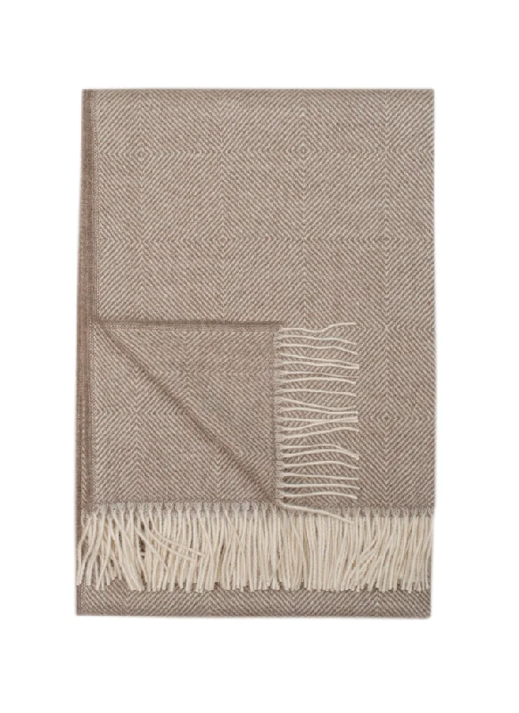 Taupe with Ivory