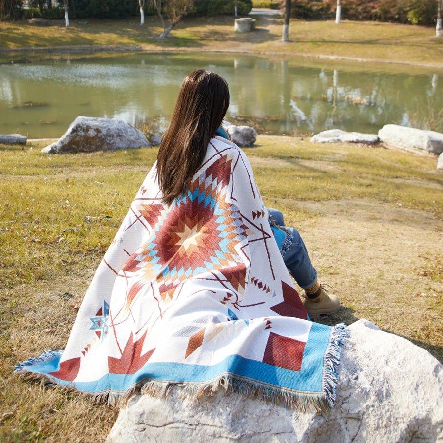 Big Savings On Trendy Styles Woven Native Throw Blanket