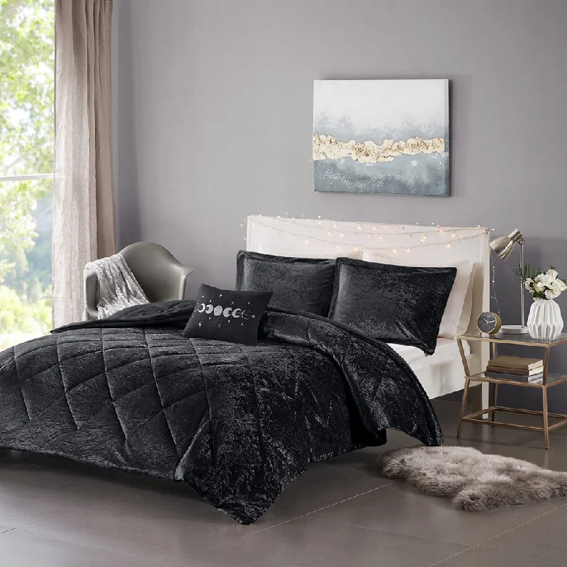 Super Sale Streamdale Felicia Velvet Comforter Set