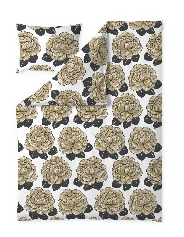Price Rollback Sylvi sateen duvet cover set