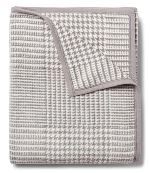 Act Fast Throw - Katama Glen Plaid Grey Throw