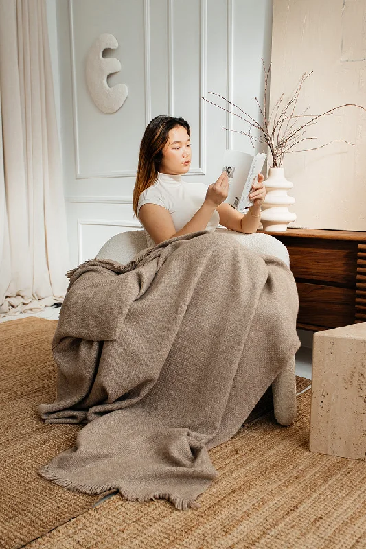 Get Ready To Save Like Never Before Upland Textured Baby Alpaca Throw