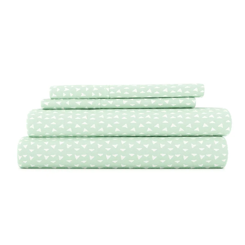 Closeout Urban Arrows Pattern 4-Piece Sheet Set