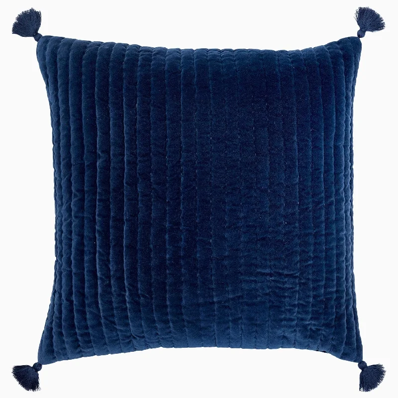 Massive Deal Velvet Indigo Decorative Pillow