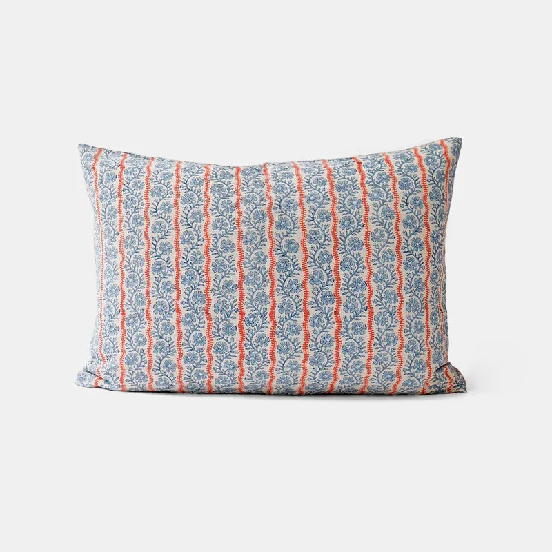 Weekend Deals That Excite Vipin Powder Blue Lumbar Pillow