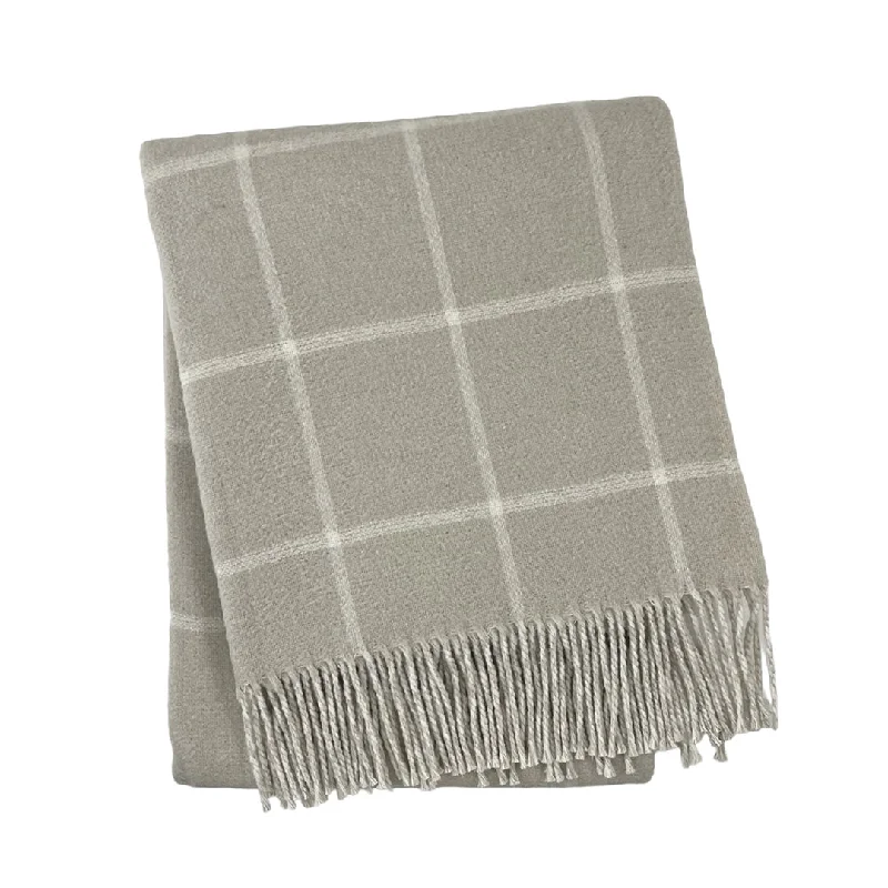 Weekend Savings Fiesta Windowpane Throw, Sand