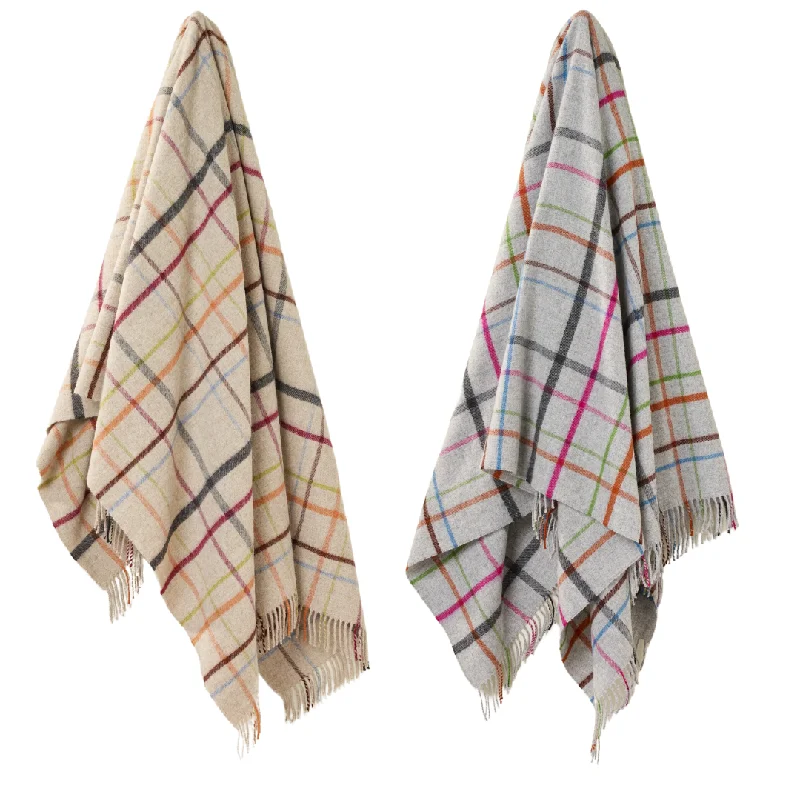 Huge Savings Windowpane Throw Collection