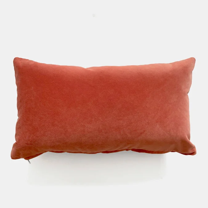 Weekend Discounts Worth Grabbing Winthrop Tangelo Velvet Lumbar Pillow
