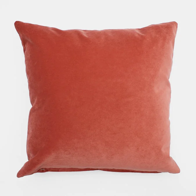 Weekend Bargains Just for You Winthrop Tangelo Velvet Square Pillow