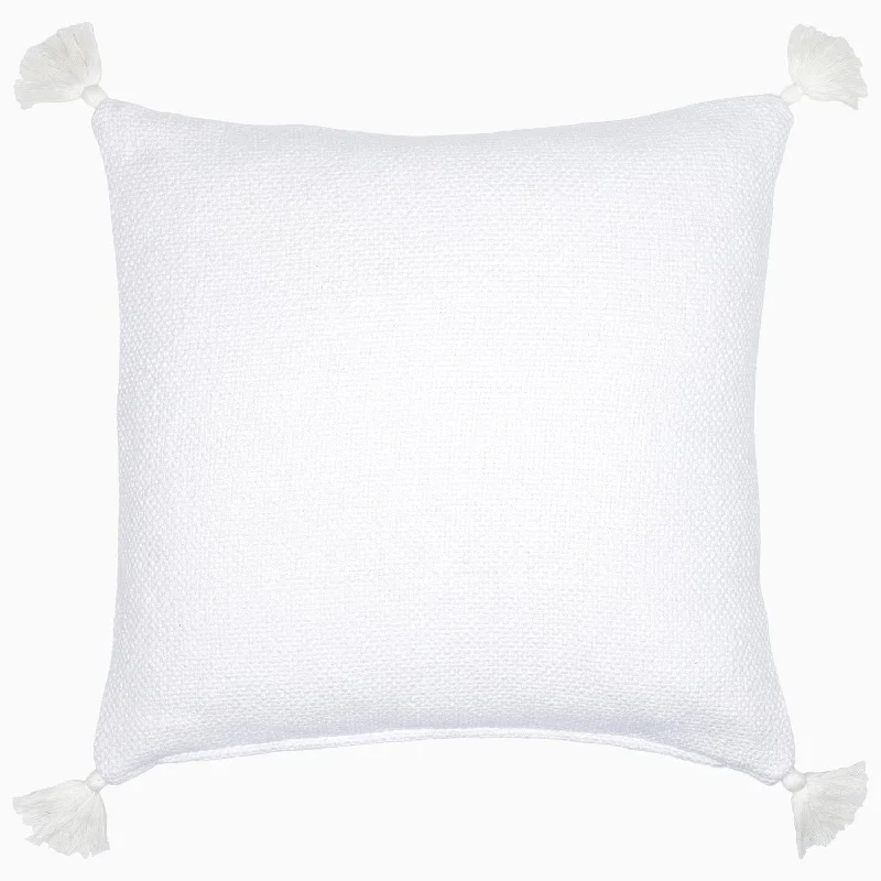 Clearance Items Woven Ivory Decorative Pillow