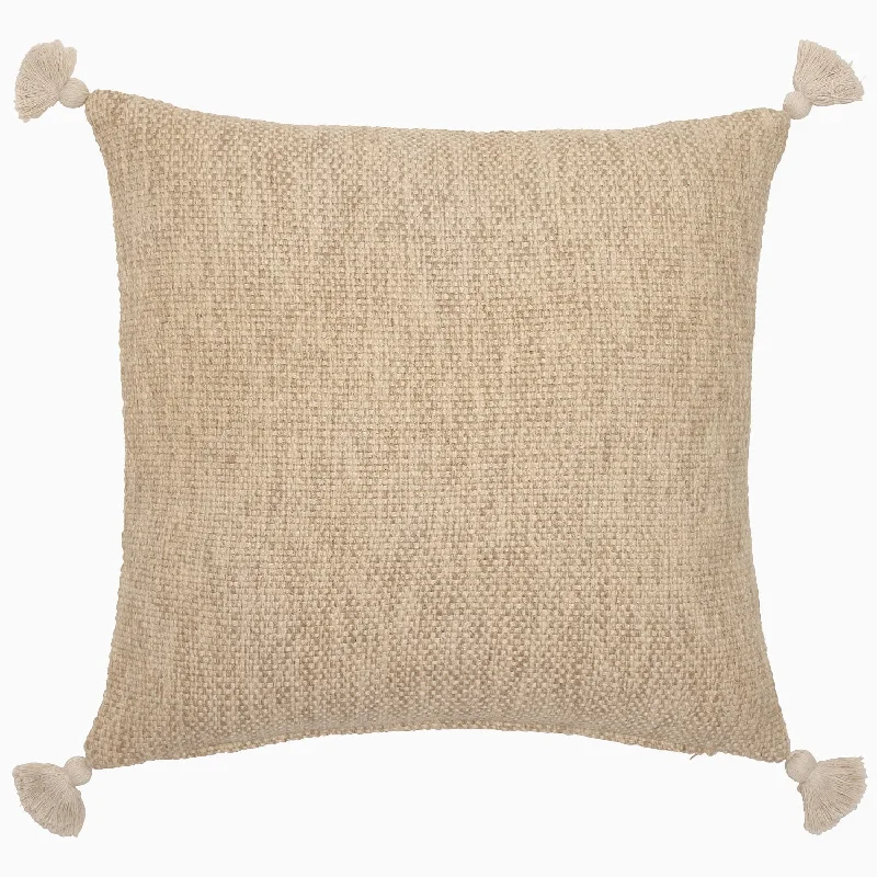 Super Bargain Woven Sand Decorative Pillow
